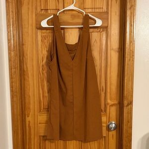 SHEIN | Tan Ribbed Knit Dress